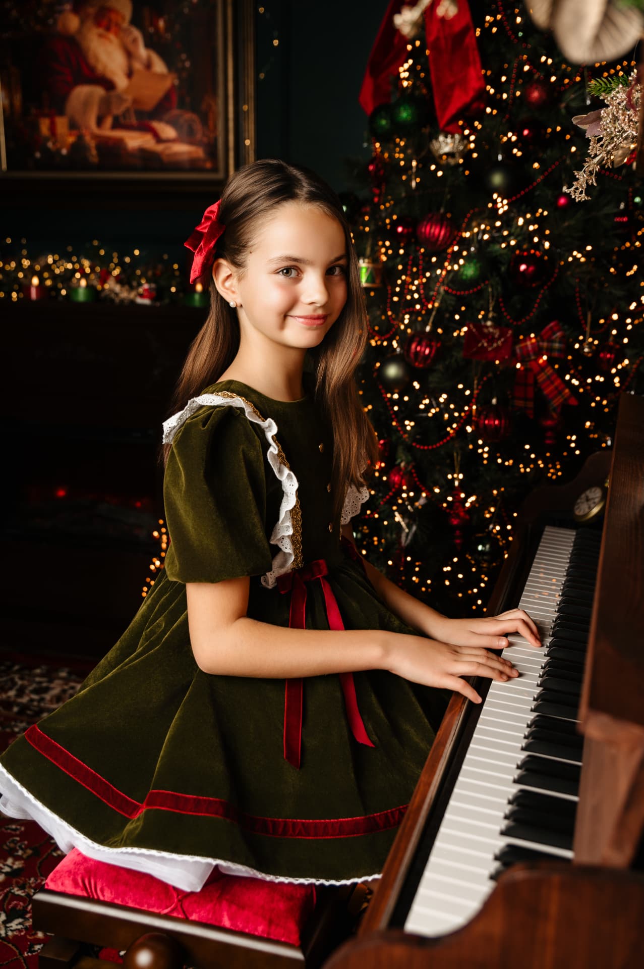 Kerstfotoshoot in Vilvoorde, vlak bij Brussel — SD ART